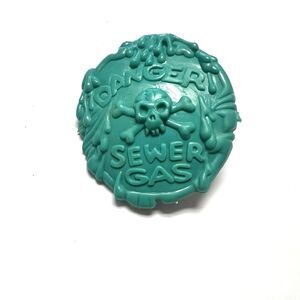 Napoleon Bonafrog 90s Shield Sewer Gas Vintage TMNT Teenage Mutant Ninja Turtles